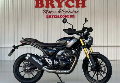 Triumph scrambler 400 x abs - preta - 2024/2025
