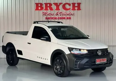 Volkswagen saveiro robust 1.6 total flex 8v  - branca - 2023/2024