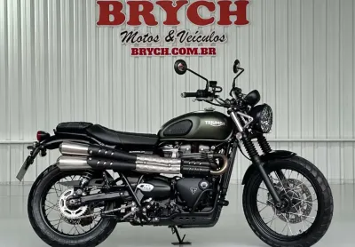 Triumph scrambler 900cc abs - verde - 2022/2023