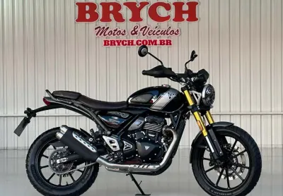 Triumph scrambler 400 x abs - preta - 2024/2024