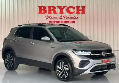 Volkswagen t-cross comfor. 200 tsi 1.0 flex 5p aut.  - prata - 2024/2025