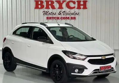 Chevrolet onix hatch activ 1.4 8v flex 5p aut.  - branca - 2018/2019