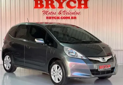 Honda fit ex flex - cinza - 2013/2013