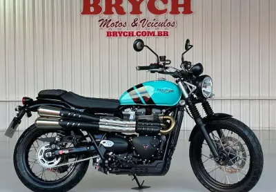 Triumph scrambler 900cc abs - azul - 2024/2025