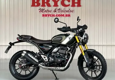 Triumph scrambler 400 x abs - verde - 2025/2025
