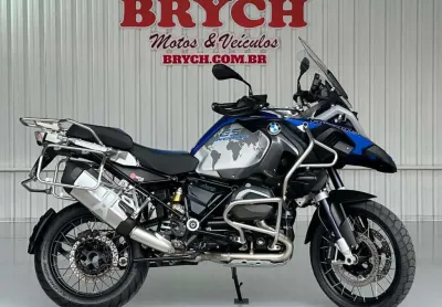 Bmw r 1200 gs adventure abs - azul - 2015/2015