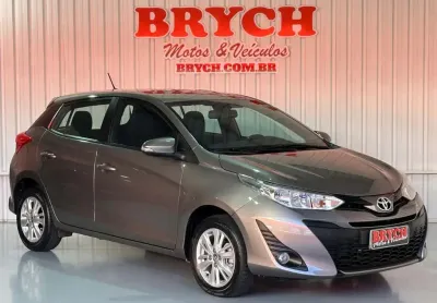 Toyota yaris xl 1.3 flex 16v 5p aut.  - cinza - 2019/2019