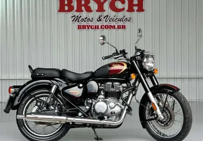 Royal enfield classic halcyon  black 350 abs - preta - 2023/2023