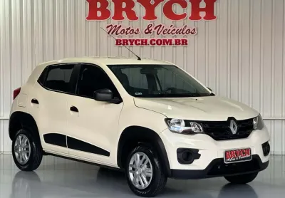 Renault kwid zen 1.0 flex 12v 5p mec.  - bege - 2020/2021