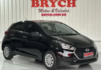 Hyundai hb20 unique  - preta - 2019/2019