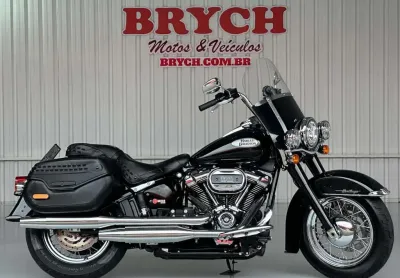 Harley davidson heritage classic flhcs abs - preta - 2024/2024