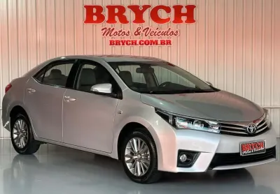 Toyota corolla xei 2.0 flex 16v aut.  - prata - 2015/2016