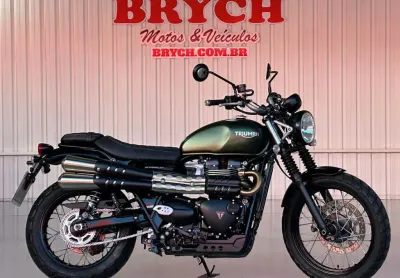 Triumph scrambler 900cc abs - verde - 2023/2023