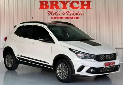 Fiat argo trekking 1.3 8v flex  - branca - 2021/2022
