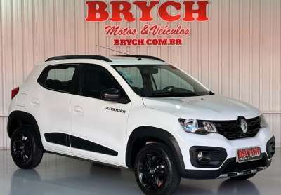 Renault kwid outsider 1.0 flex 12v 5p mec.  - branca - 2020/2021