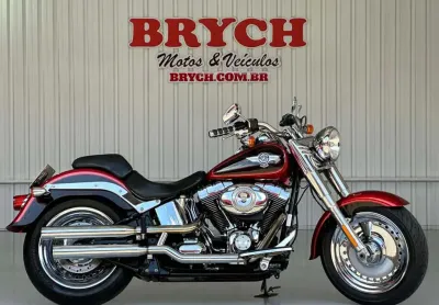 Harley davidson fat boy flstf fat boy flstf abs - vermelha - 2013/2013