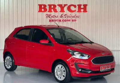Ford KA 1.0 SE/SE Plus TiVCT Flex 5p  - Vermelha - 2018/2019