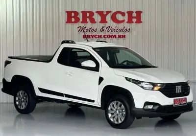 Fiat Strada Freedom 1.3 Flex 8V  CS Plus  - Branca - 2022/2022