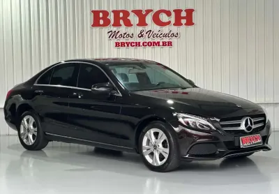 Mercedes-Benz C-180 CGI Avant. 1.6/1.6 FlexTB 16V Aut. - Preta - 2018/2018