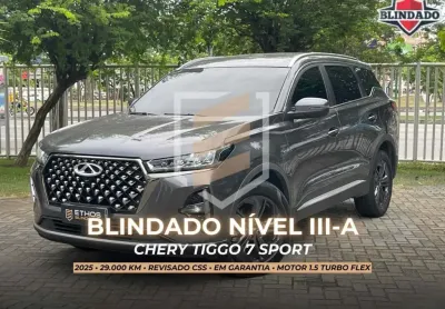 Chery Tiggo 7 2025 1.5 tci turbo flex sport cvt