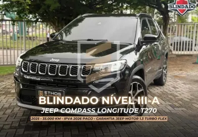 Jeep Compass 2025 1.3 t270 turbo flex longitude at6