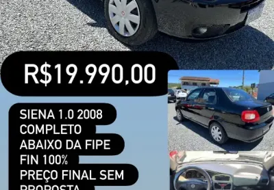 Siena 1.0 2008 completo 