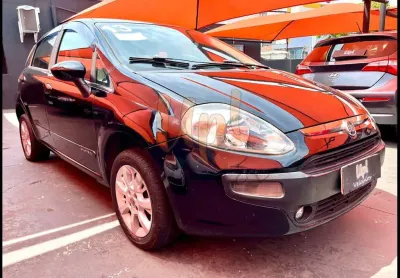 Fiat punto attractive 1.4 fire flex 8v 5p - preta - 2012/2013
