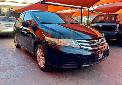 Honda city lx flex - preta - 2013/2013