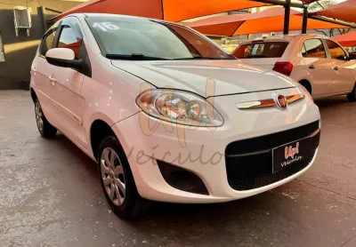 Fiat palio attractiv 1.0 - branca - 2015/2016