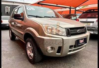 Ford ecosport xl 1.6flex - prata - 2007/2008