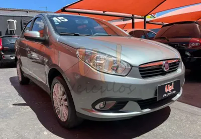 Fiat siena essence 1.6 - cinza - 2014/2015