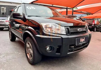 Ford ecosport 1.6 4p xls flex - preta - 2007/2008