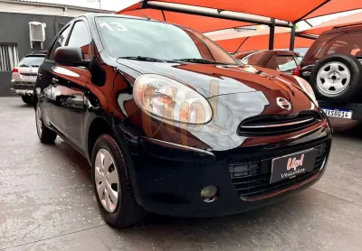 Nissan march 1.0 16v 4p flex - preta - 2012/2013