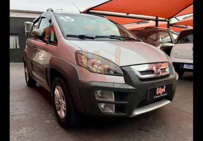 Fiat idea 1.8 4p adventure flex - prata - 2015/2015
