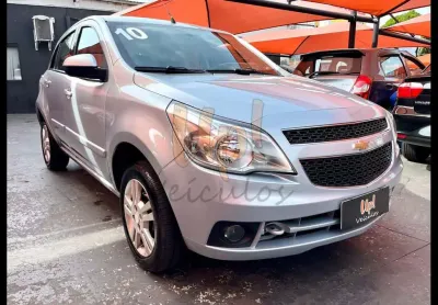 Chevrolet agile agile 1.4 mpfi ltz 8v 4p - prata - 2009/2010