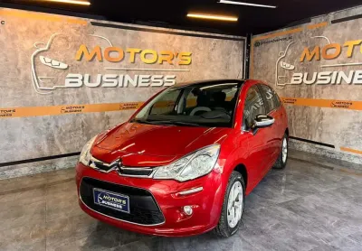 Citroën C3 Excl. 1.6 VTi Flex Start 16V 5p Aut.  - Vermelha - 2017/2017