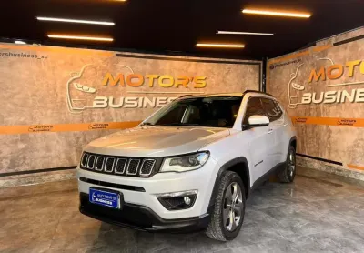 Jeep Compass LONGITUDE 2.0 4x2 Flex 16V Aut.  - Prata - 2018/2018