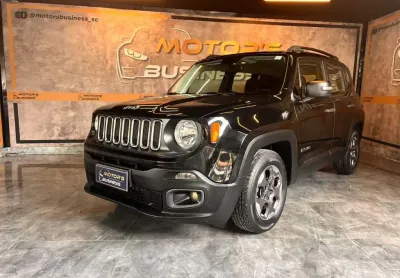 Jeep Renegade Sport 1.8 4x2 Flex 16V Aut.  - Preta - 2015/2016