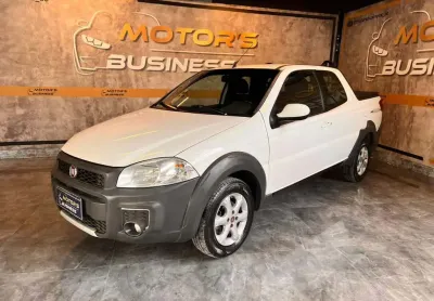 Fiat Strada Freedom 1.4 Flex 8V CD  - Branca - 2019/2020