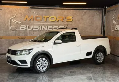 Volkswagen Saveiro Robust 1.6 Total Flex 8V  - Branca - 2020/2021