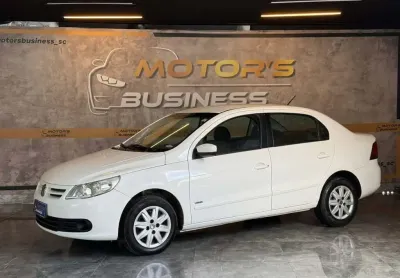 Volkswagen Voyage 1.0/1.0 City Mi Total Flex 8V 4p  - Branca - 2009/2010