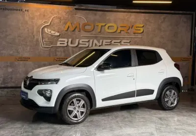 Renault Kwid Intense 1.0 Flex 12V 5p Mec.  - Branca - 2025/2026