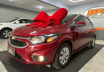 Chevrolet onix 1.0mt lt unico dono - vermelha - 2017/2017