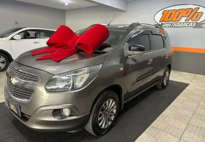 Chevrolet spin hev/ 1.8l at lt adv - cinza - 2014/2014