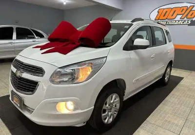Chevrolet spin hev/ 1.8l mt ltz - branca - 2014/2015