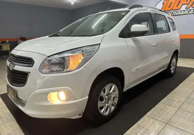 Chevrolet spin hev/ 1.8l mt ltz - branca - 2014/2015
