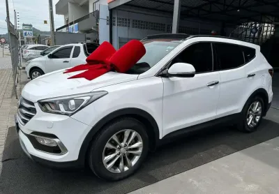 Hyundai santa fé 7 lugares - branca - 2018/2019