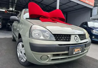 Renault clio completo - bege - 2004/2005