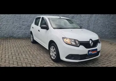 Renault Sandero AUTHENTIQUE  10 - Branca - 2017/2018