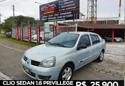 Clio sedan privillege  1.6 completo